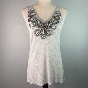 Mossimo Zipper Designed Tank Top Size XS EUC